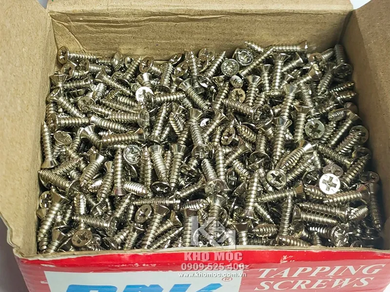 Vít Thái hộp 3lyx1F2  Màu Trắng Hộp 1000 con