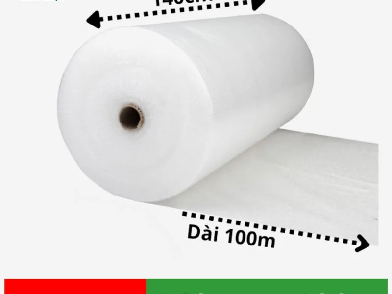 Xốp Hơi Gói Hàng Khổ 140cmx100m