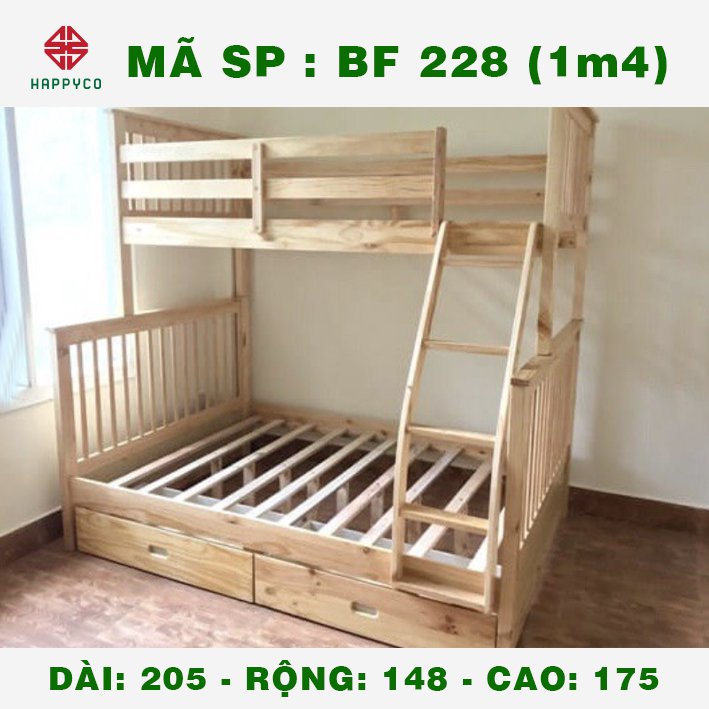 Giường tầng BF228 (1m4)