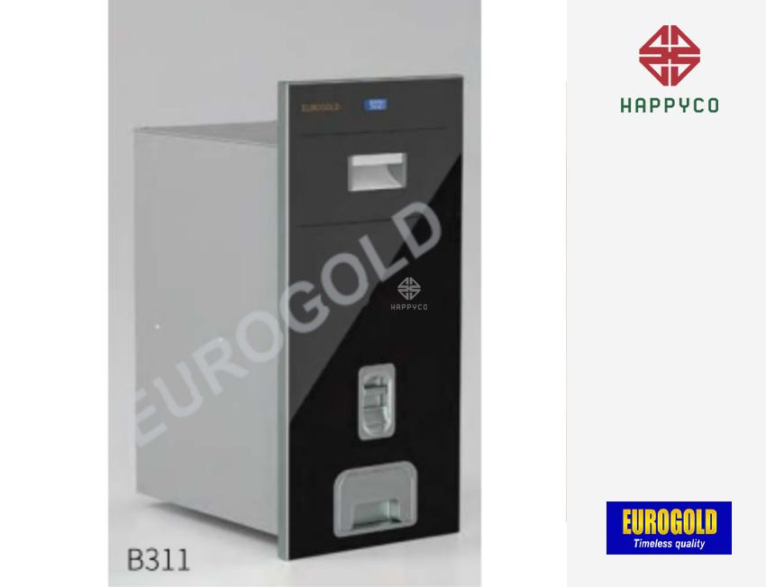 Thùng gạo gương nút nhấn B311 – Eurogold