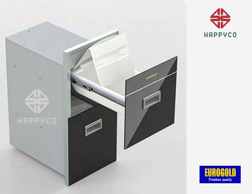 THÙNG GẠO MẶT GƯƠNG 2 TẦNG B322 EUROGOLD