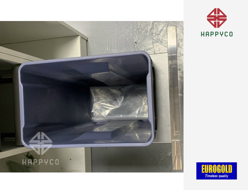 Thùng rác âm tủ giảm chấn cao cấp Eurogold EA300