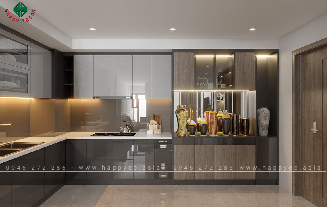 Nội thất căn hộ 3 phòng ngủ- Mẫu 02