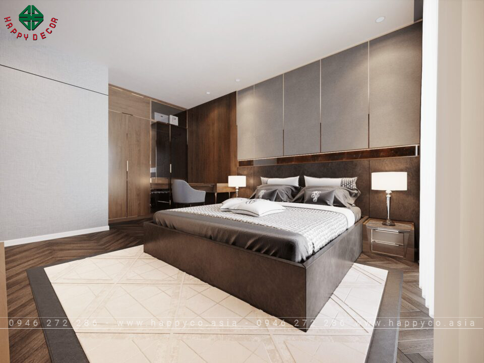 Nội thất căn hộ 3 phòng ngủ- Mẫu 07