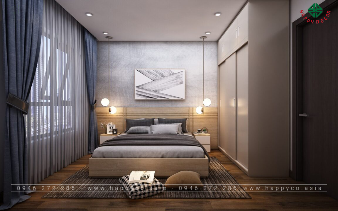 Nội thất căn hộ 3 phòng ngủ- Mẫu 09