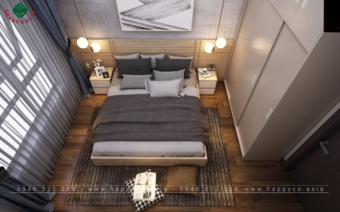 Nội thất căn hộ 3 phòng ngủ- Mẫu 10