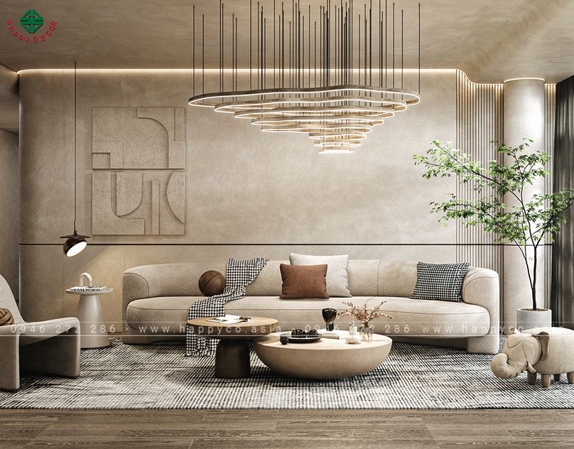 Mẫu thiết kế nội thất theo phong cách Wabi Sabi