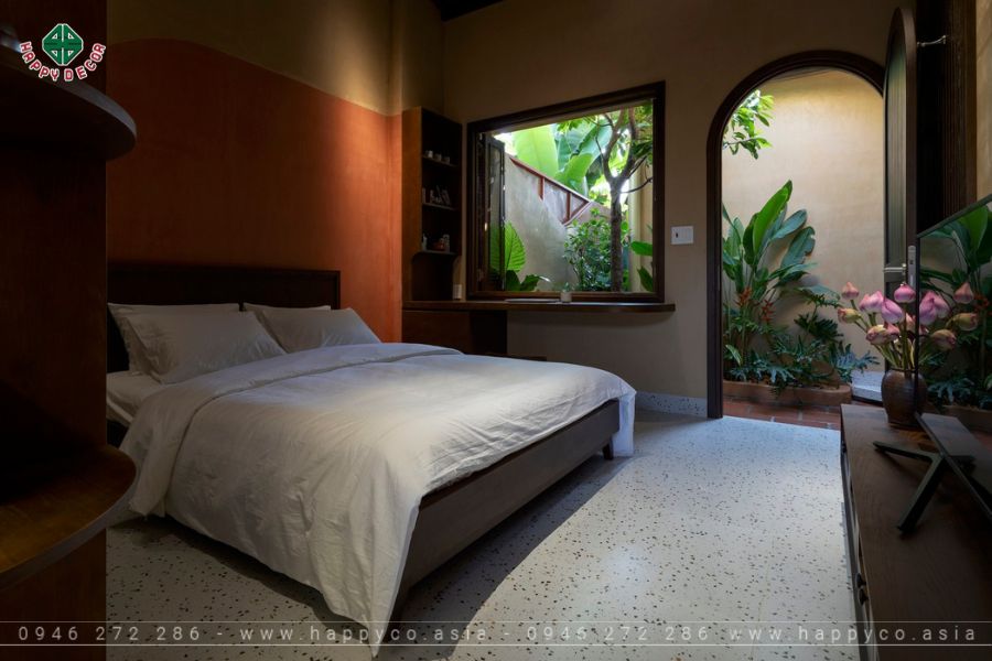 Phòng ngủ lớn như một khu nghỉ dưỡng tại gia Phòng ngủ lớn như một khu nghỉ dưỡng tại gia