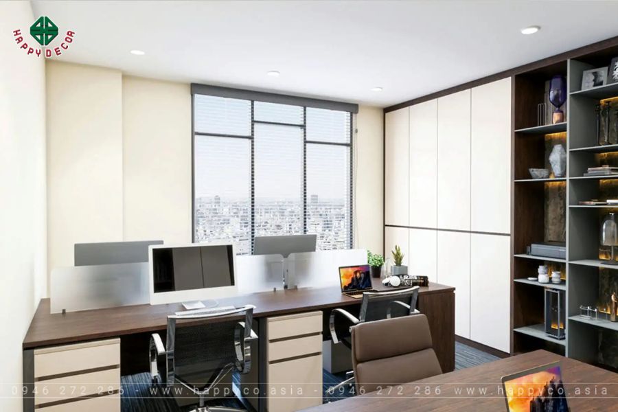 Không gian làm việc riêng cho các vị trí cần sự tập trung cao Không gian làm việc riêng cho các vị trí cần sự tập trung cao