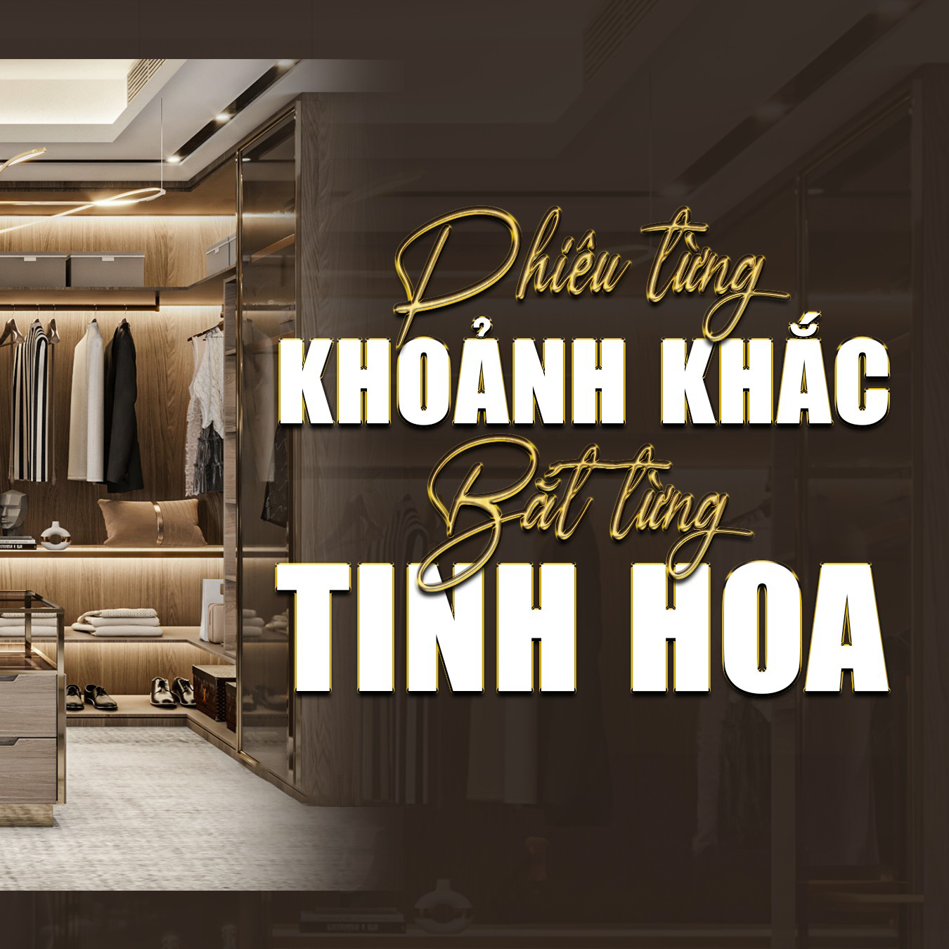Thiết kế tho công tủ áo cánh kính Biên Hòa - Happy Decor