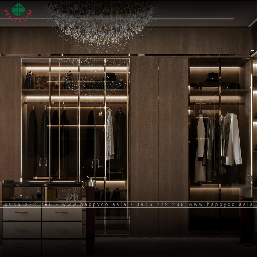 Happy Decor - Chuyên cung cấp tủ áo cánh kính tại Biên Hòa và nhận dịch vụ thiết kế theo yêu cầu