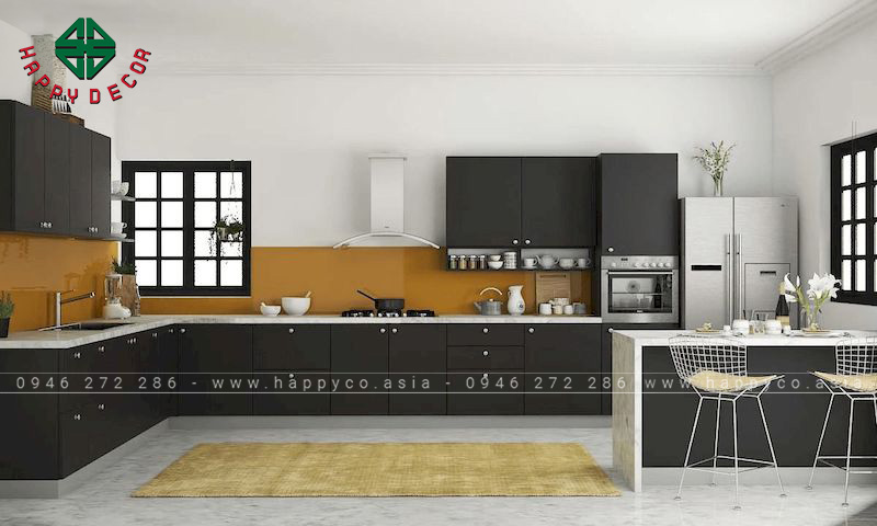 Thiết kế tủ chữ L có cửa sổ có phù hợp phong thủy không?