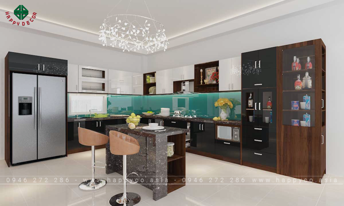Bếp không được để trống và phải có chỗ dựa vững chắc