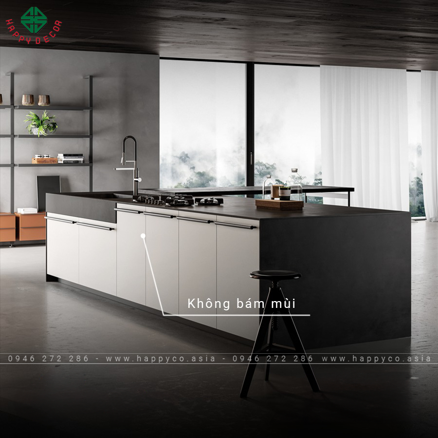 Với thiết kế hiện đại, màu sắc sáng bóng, tủ bếp thép không gỉ mang lại vẻ đẹp sang trọng