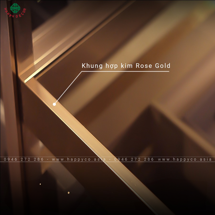 Màu sắc RoseGold cực kì sang trọng