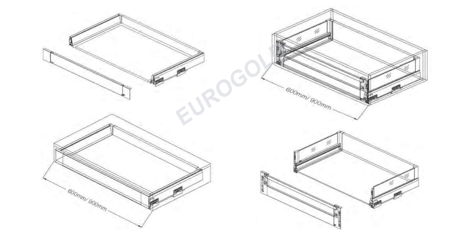 TỦ KHO 4 TẦNG ĐỘC LẬP EUROGOLD EUM22460