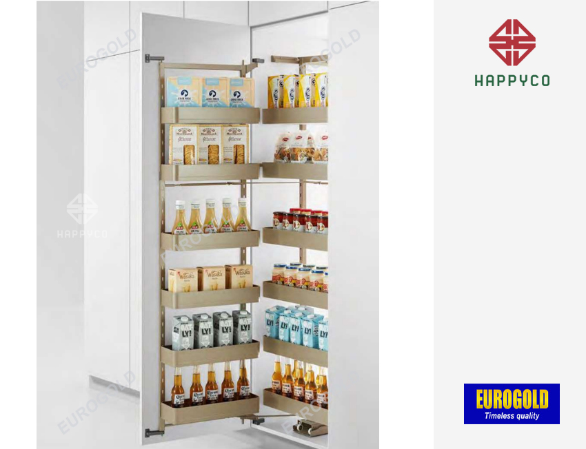 TỦ KHO 6 TẦNG CÁNH MỞ EUROGOLD EUM6L450