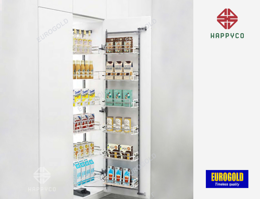 TỦ KHÔ NAN DẸT 6 TẦNG EUROGOLD CÁNH MỞ EPL80645