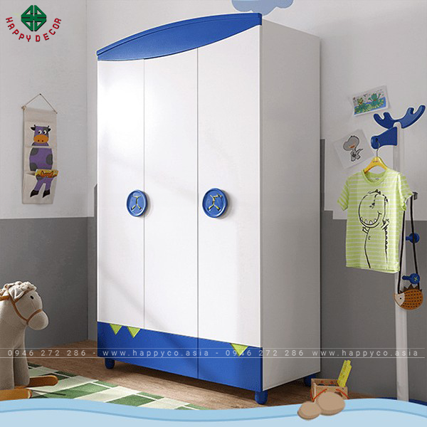Tủ quần áo nhựa cho bé trai - Mẫu 04
