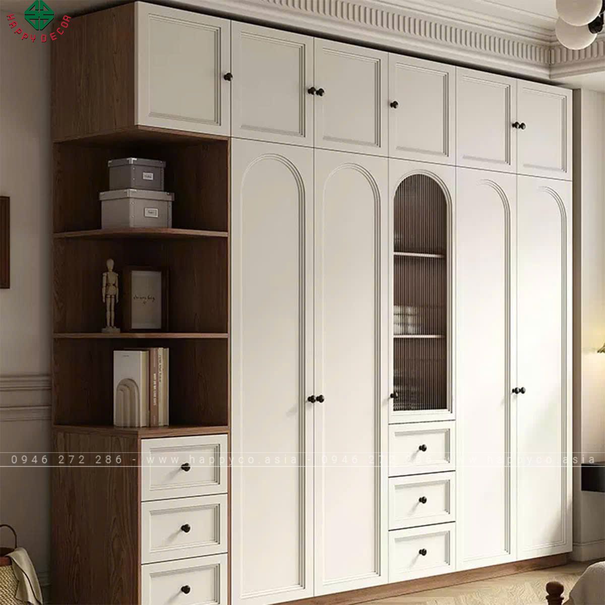 Tủ quấn áo hiện đại, thanh lịch