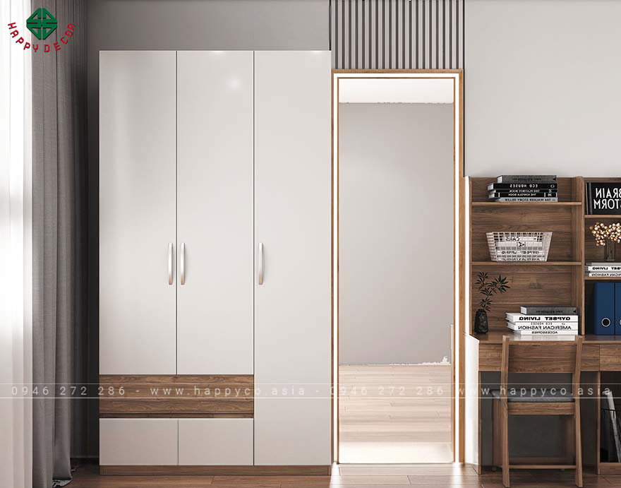 Tủ quần áo đơn giản hiện đại TA6816