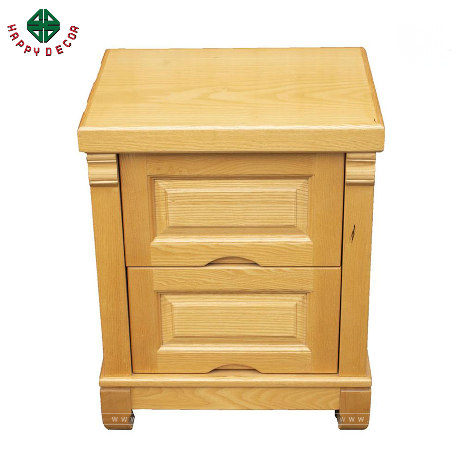 Tủ đầu giường bằng gỗ sồi là sự lựa chọn tuyệt vời cho không gian phòng ngủ