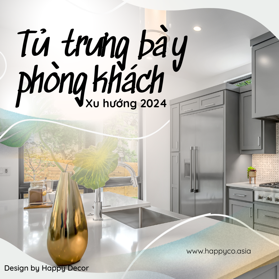 Tủ trưng bày tại Happy Decor - Biên Hòa