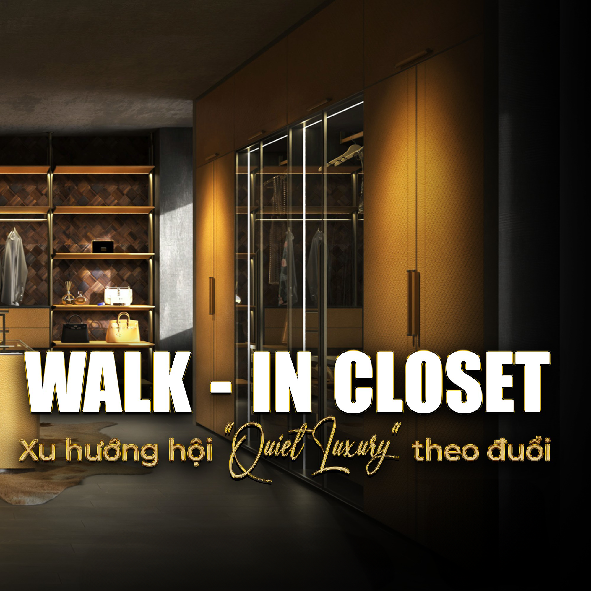 Thiết kế tủ trưng bày phụ kiện đa dạng