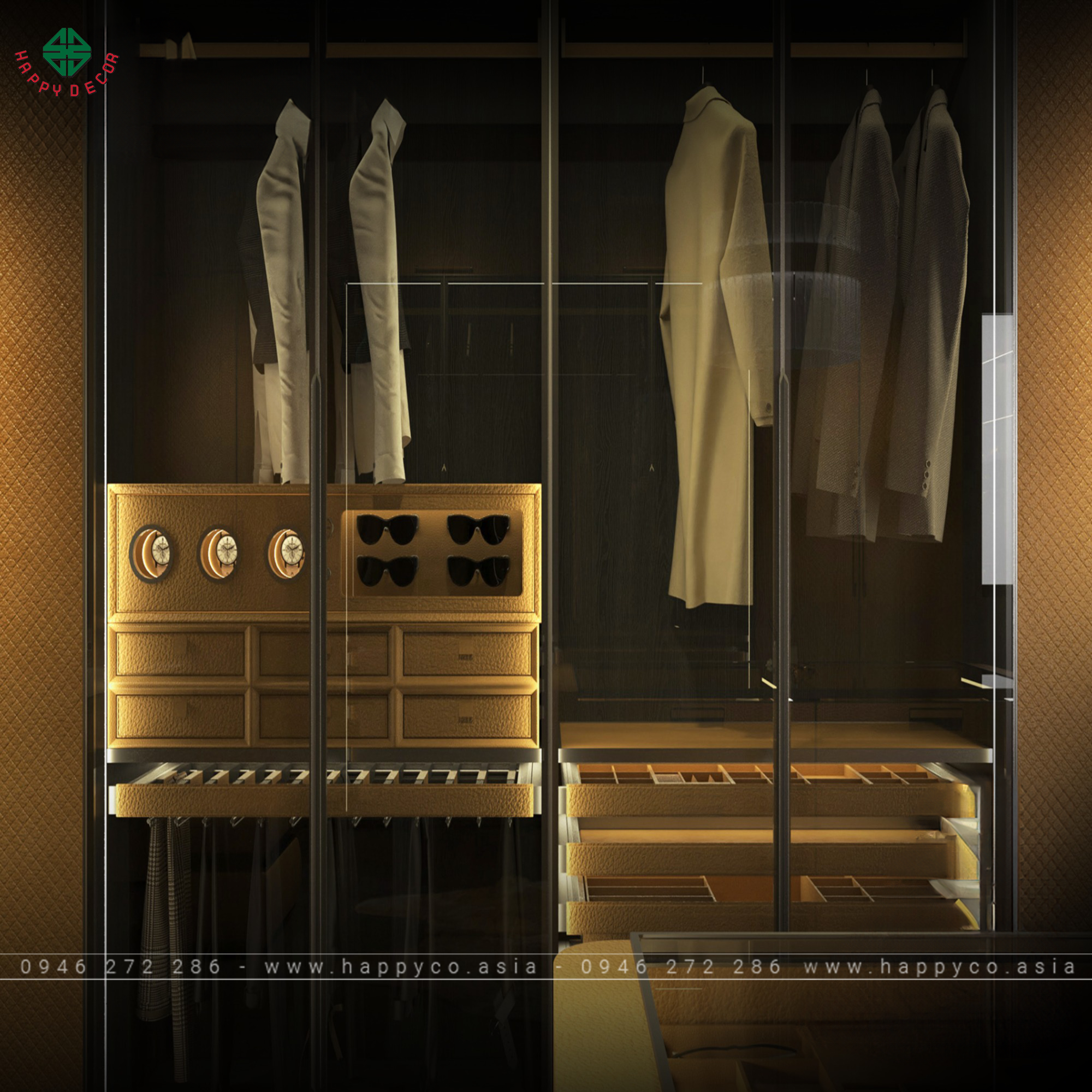 Ứng dụng tủ trưng bày - tối ưu hóa không gian sống