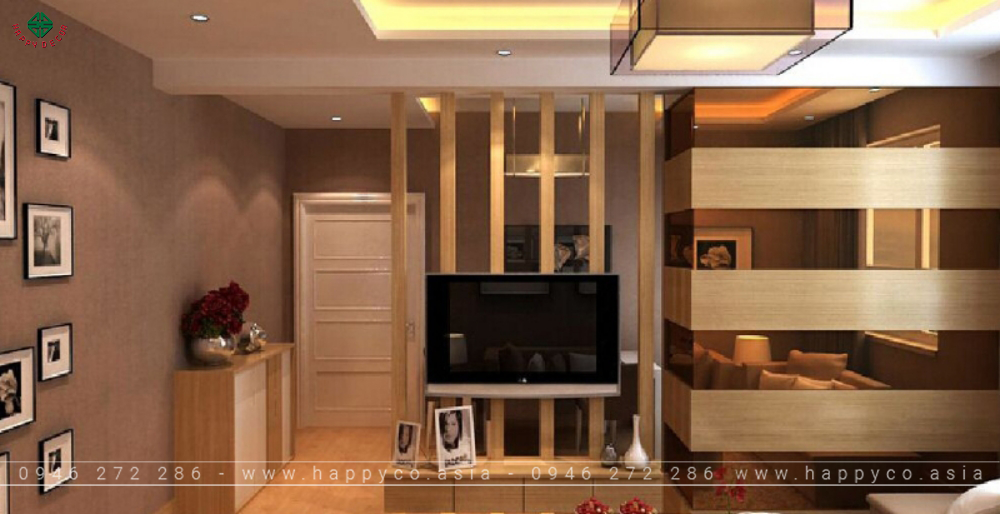 Vách Tivi phòng khách - Mẫu 17