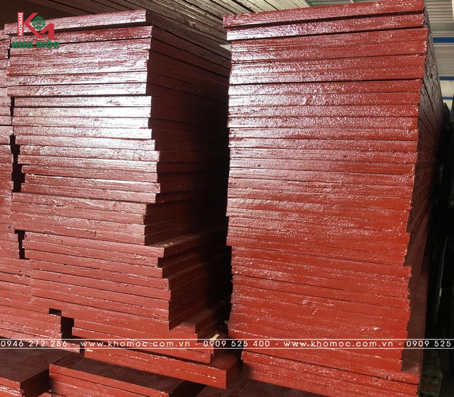 Ứng dụng của ván coppha đỏ