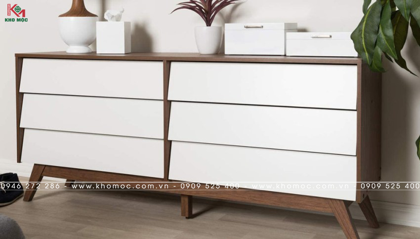 Ván MDF phủ giấy PU được ứng dụng trang trí nội thất