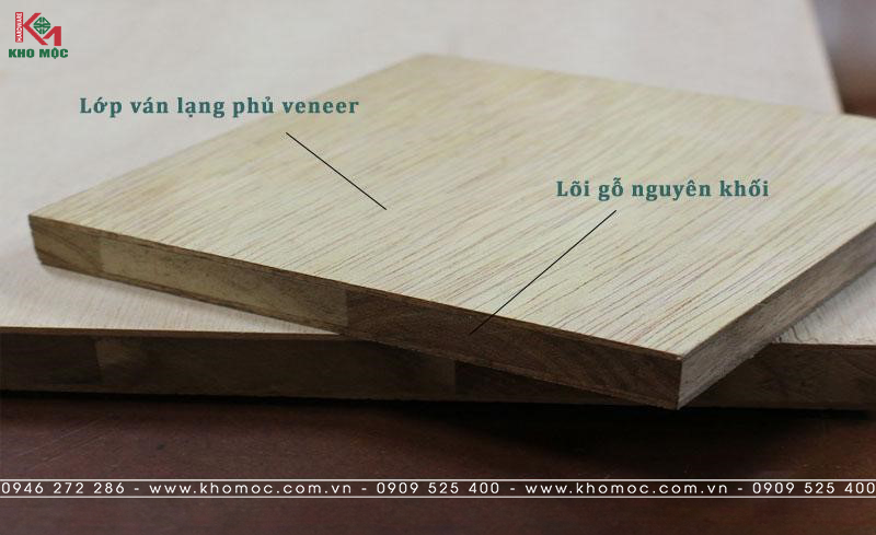 Lớp phủ ván Ô tim đê tăng thêm tính thẩm mỹ