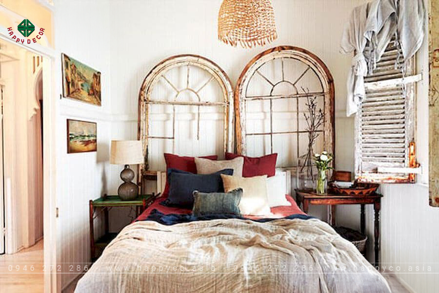 Phong cách thiết kế vintage phòng khách mẫu 8