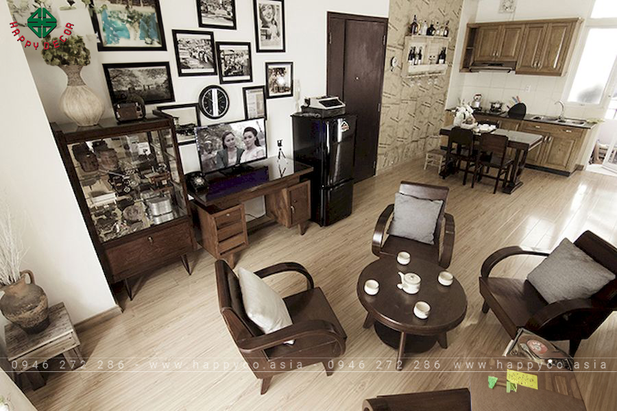 Không gian phong cách nội thất Vintage