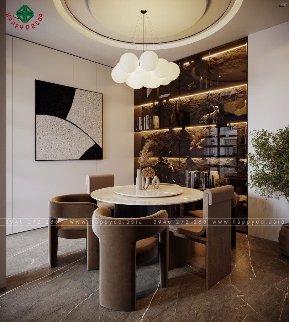 Tại HAPPY DECOR, chúng tôi tự hào mang đến cho khách hàng những giải pháp thiết kế nội thất biệt thự đẳng cấp