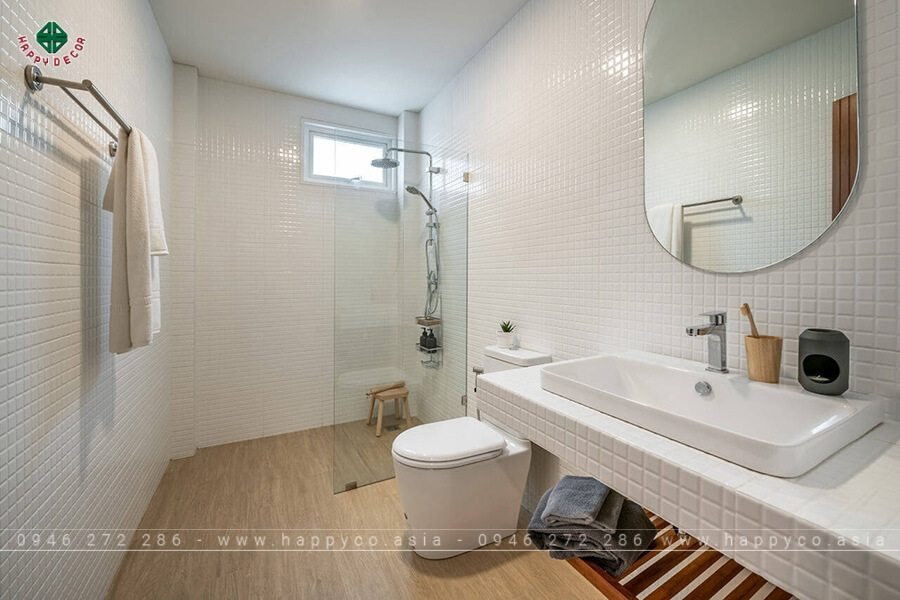 Phòng tắm như một Spa nhỏ tại gia Phòng tắm như một Spa nhỏ tại gia