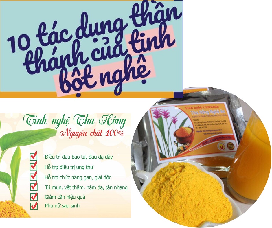 10 tác dụng của tinh bột nghệ 10 tác dụng của tinh bột nghệ