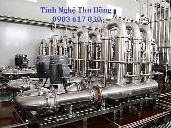 Dây chuyền sản xuất tinh bột nghệ Thu Hồng