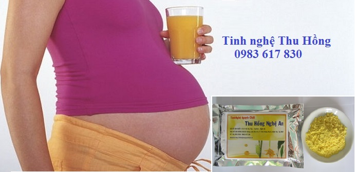 Tinh bột nghệ tốt cho phụ nữ sau sinh Tinh bột nghệ tốt cho phụ nữ sau sinh