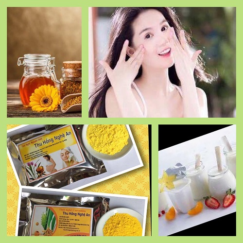 Mặt nạ tinh bột nghệ giúp da đẹp trắng hồng Mặt nạ tinh bột nghệ giúp da đẹp trắng hồng