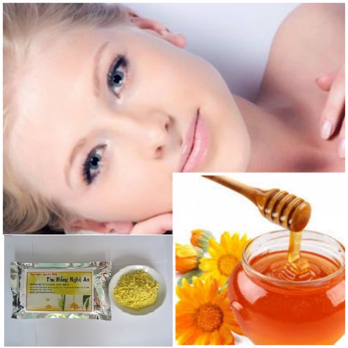 Trị vết thâm hiệu quả bằng tinh bột nghệ và mật ong Trị vết thâm hiệu quả bằng tinh bột nghệ và mật ong