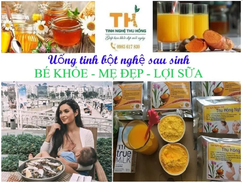 uống tinh bột nghệ có bị mất sữa không Uống tinh bột nghệ có bị mất sữa không
