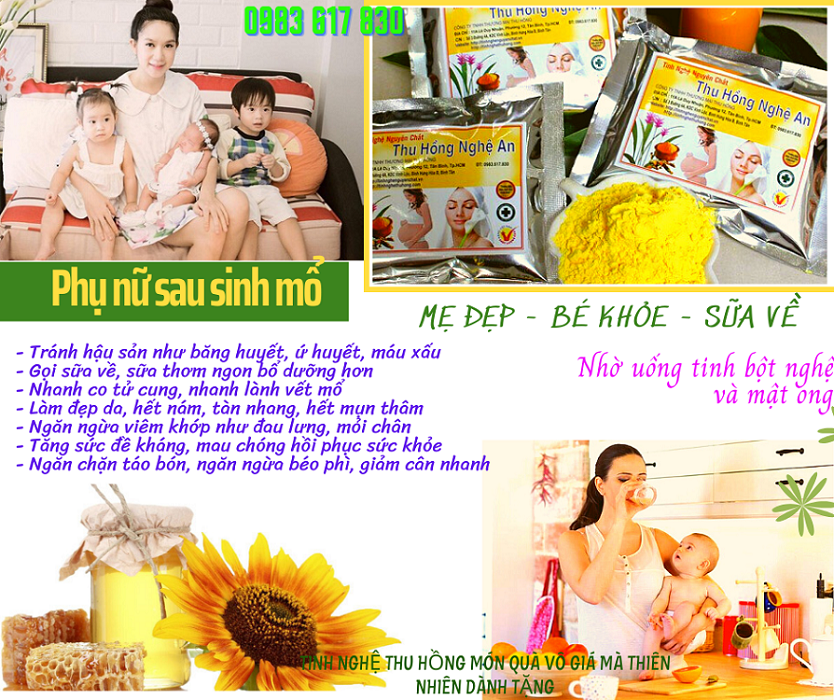 Cách uống tinh bột nghệ sau sinh mổ cho tác dụng tuyệt vời Cách uống tinh bột nghệ sau sinh mổ cho tác dụng tuyệt vời