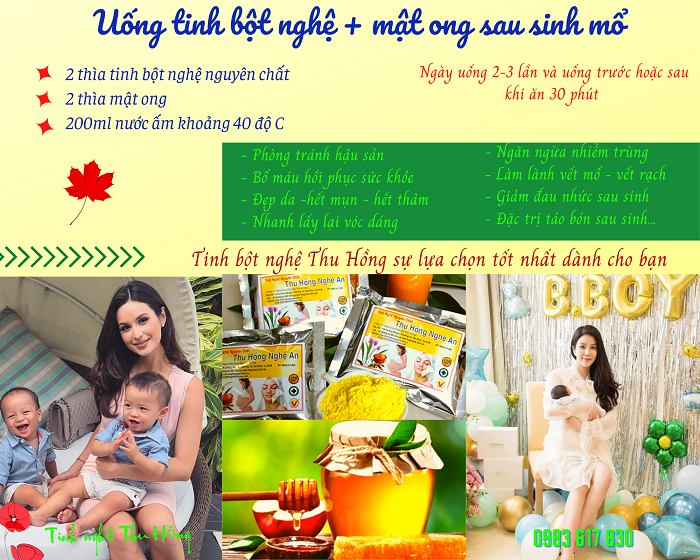 Tinh bột nghệ cho mẹ sau sinh mổ vô cùng tuyệt vời Tinh bột nghệ cho mẹ sau sinh mổ vô cùng tuyệt vời