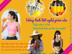 Giảm cân bằng TINH BỘT NGHỆ vừa ĐƠN GIẢN lại HIỆU QUẢ cao