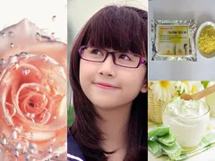 Hết mụn hết thâm đẹp không tỳ vết cùng mặt nạ tinh bột nghệ Thu Hồng