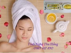 Trắng mịn không tì vết với mặt nạ tinh bột nghệ Thu Hồng