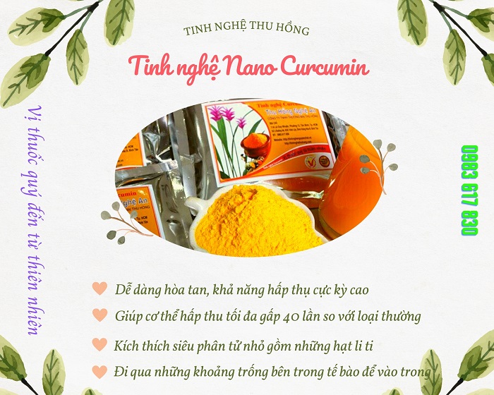 Cách dùng tinh bột nghệ nano nguyên chất Cách dùng tinh bột nghệ nano nguyên chất