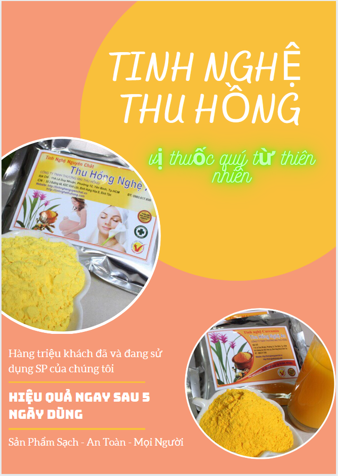 Uống tinh bột nghệ tốt cho sức khỏe Uống tinh bột nghệ tốt cho sức khỏe